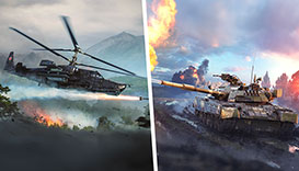 "Ка-50 + T-80U-E1" Bundle