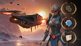 Star Conflict - Special license “Desolate worlds”