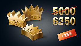CRSED: Cuisine Royale - 6250 Golden Crowns