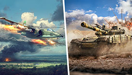 "T-72AV (TURMS-T) + Su-25K" Bundle